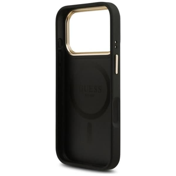 Guess Big 4G Classic Logo Cover til iPhone 17 Pro Max 6.9" Sort