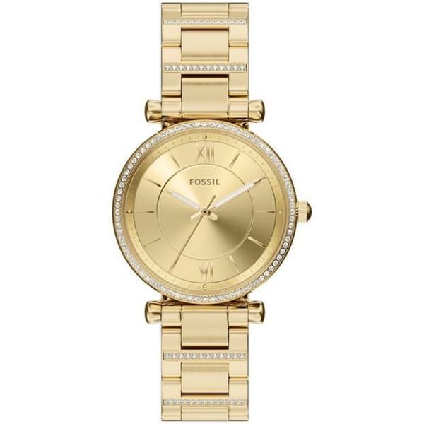 FOSSIL ES5465 damklocka i guld, trendig.