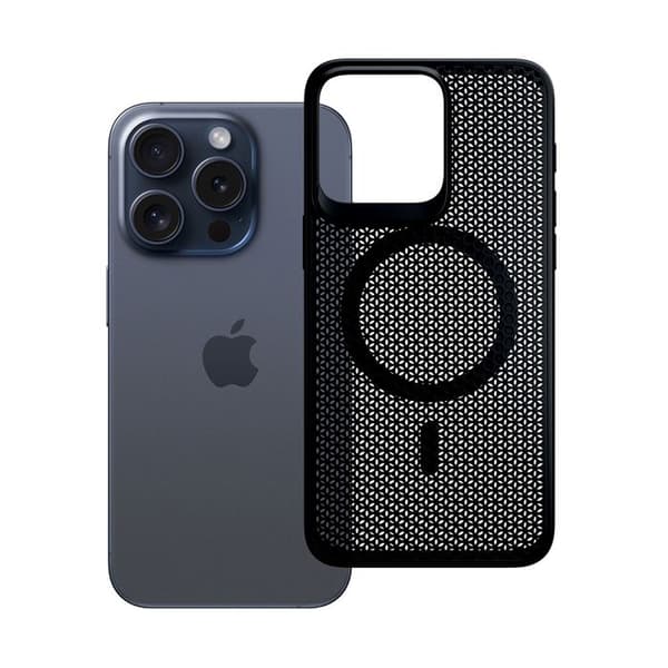 Coque 3mk COOLing MagCase för iPhone 16 Pro - Svart