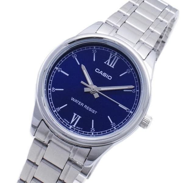 Ur - CASIO - LTP-V005D-2B2 - Kvarts - Rustfrit Stål - Vandafvisende