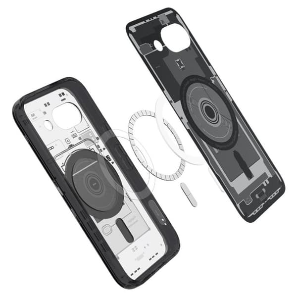 Coque - Spigen - Ultra Hybrid Zero One - MagSafe - Sort - Kompatibel med Google Pixel 9a
