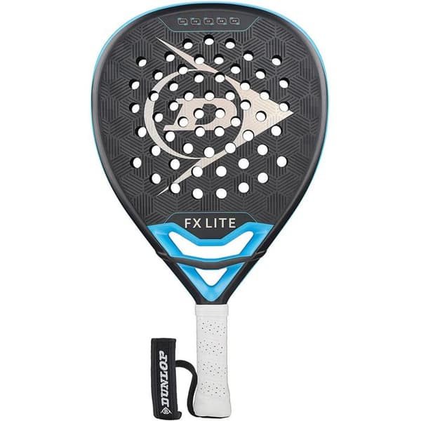 Padelbat - DUNLOP - FX Lite - Carbon 12K - Soft EVA - SpinBoost