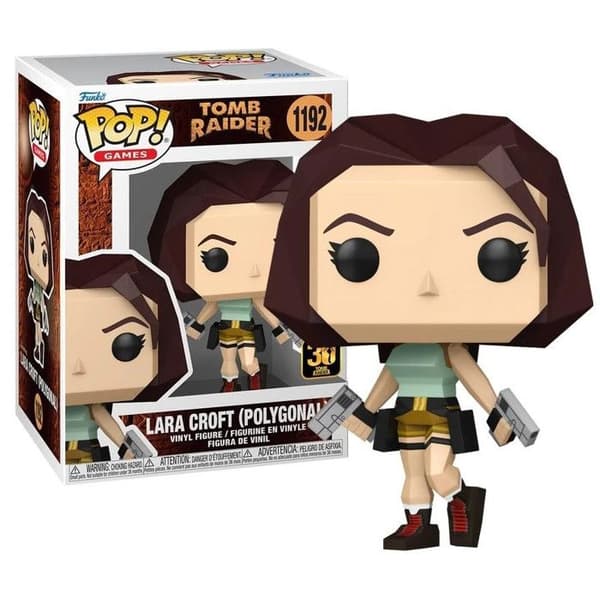 Figur - Tomb Raider - Lara Croft (Polygonal) Pop 10cm