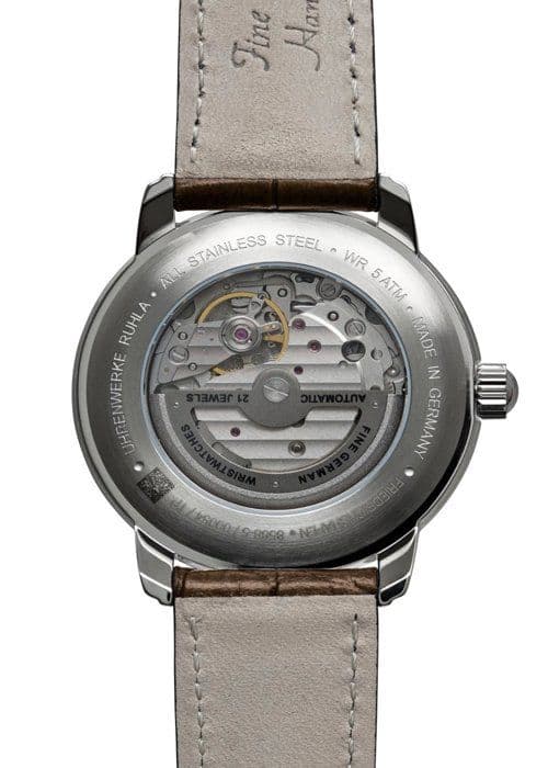 Ur - Mand - 8568-5 - Rustfrit stål - Læder - Chronograf