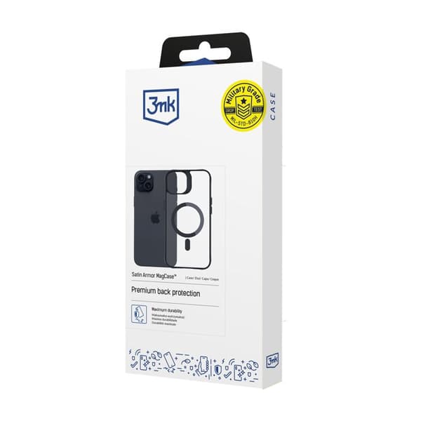 Apple iPhone 15 - Étui MagCase Satin Armor 3Mk