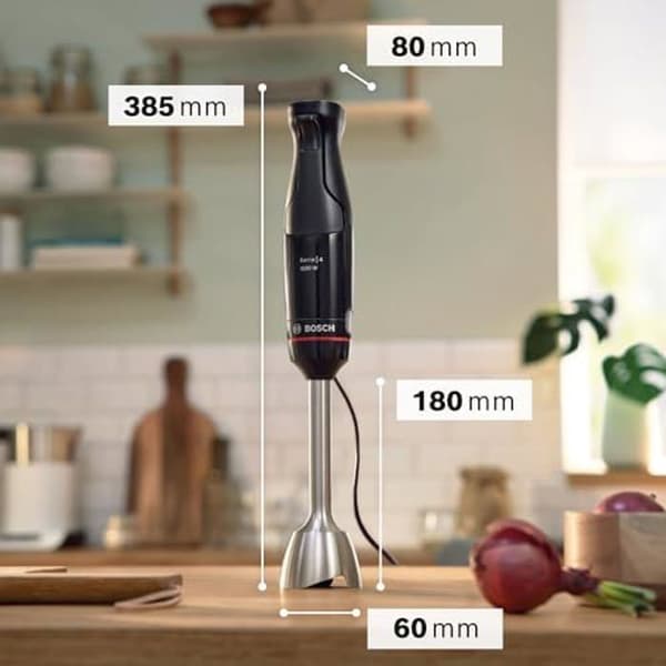 Håndmixeren - BOSCH - Varinha MSM4B6V2 - 1000 Watt - Dynamisk hastighed - Sort