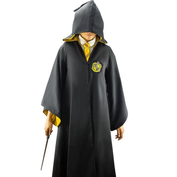 Cinereplicas Voksne - Hufflepuff Troldmandskjole