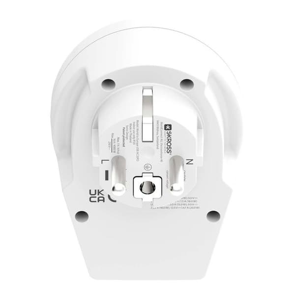 Reseadapter World till EU + USB A + CPD 20W