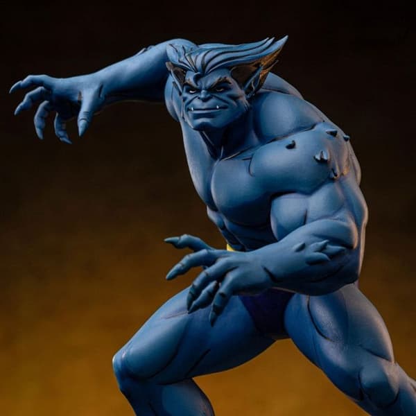 Statuett - IRON STUDIOS - Marvel - 1/10 BDS Art Scale - 19 cm - Blå - Inomhus