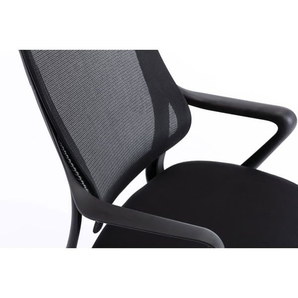 Kontorstol - ALZAERGO - Dune 2 - Ergonomisk - Højdejusterbar - Sort