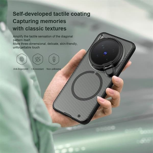 Cover til X300 Pro 5G - TPU+PC, Sort
