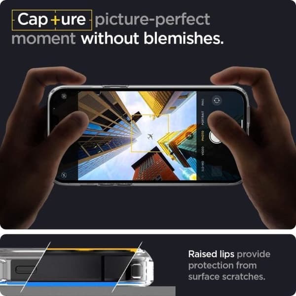 Cover til iPhone 11 - Spigen - Liquid Crystal - Transparent - Stødabsorberende - Fleksibel