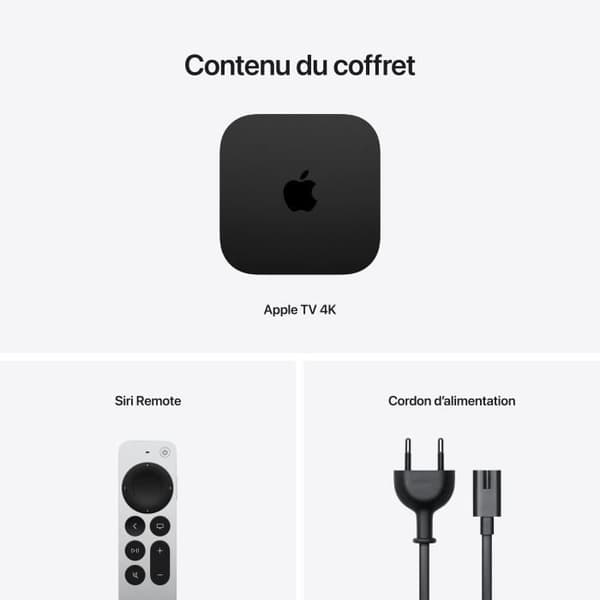Multimedia hub Apple TV 4K 64 GB 3:e generationen
