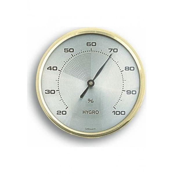 TFA - Analog hygrometer med messingring 44.1001 - guld