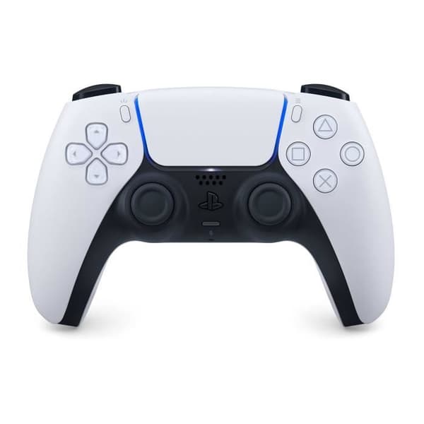 Spilcontroller - SONY - DualSense - Bluetooth/USB - Sort og Hvid - Indbygget vibration