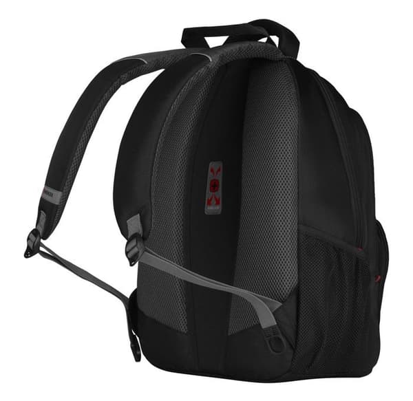 WENGER PILLAR PC-rygsæk - Sort - 16'' - Polstrede og komfortable stropper