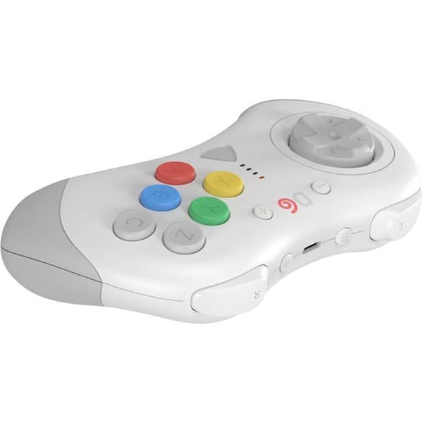 Retro Fighters D6 trådløs controller til Switch/PC/Dreamcast - Hvid