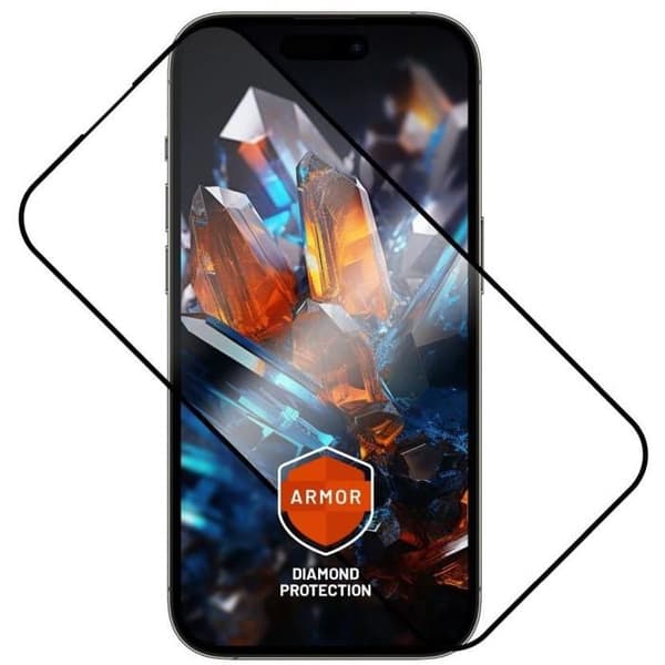 FIXED Armor med AR-lag og støvafvisende applikator til Apple iPhone 14 Pro Max sort