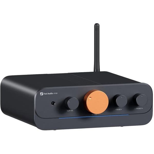 Fosi Audio HT4S Bluetooth 4.1/5.0 Effektforstærker – 4 Kanaler