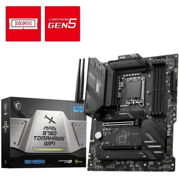 Bundkort - MSI - MAG B760 TOMAHAWK WIFI