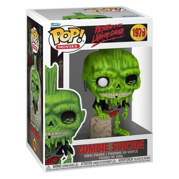Figurine Funko Pop! | De Dødes Tilbagevenden | Zombie Selvmord