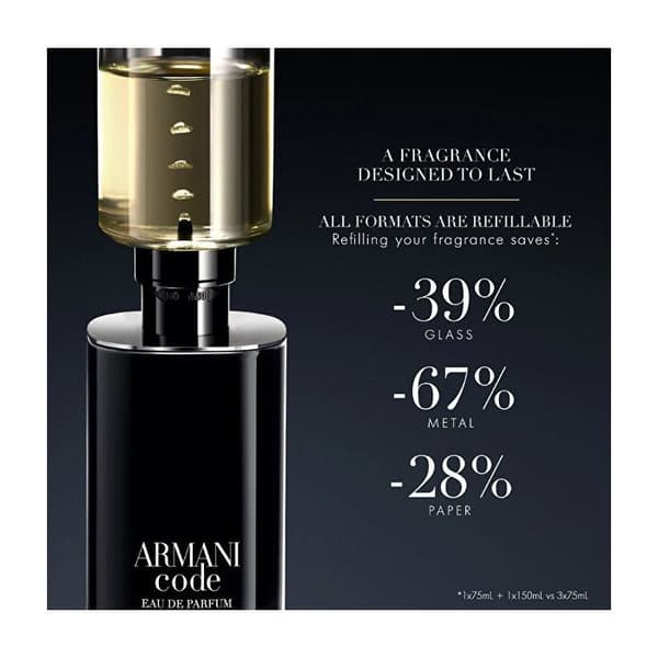 Code Pour Homme - EDP (uppladdningsbar) - Volym: 30 ml