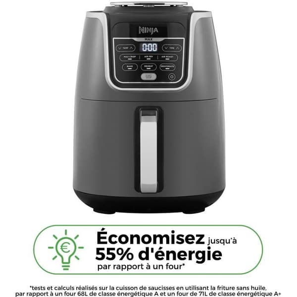 NINJA luftfritös - AF160EU - Kapacitet 5,2L - 6 matlagningsprogram - 1750W