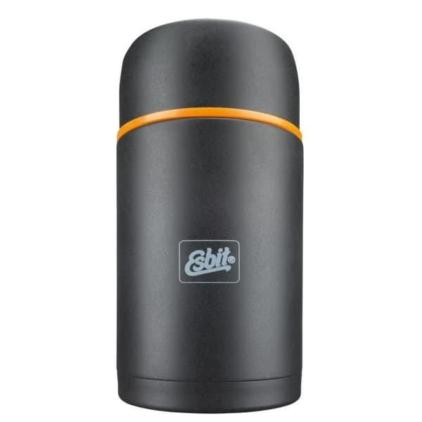 Madflaske - Esbit - Foodflask - Rustfrit stål - 1 L - Sort