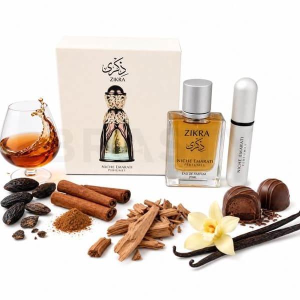 Niche Emarati Zikra eau de parfum unisex + atomizer 20 ml