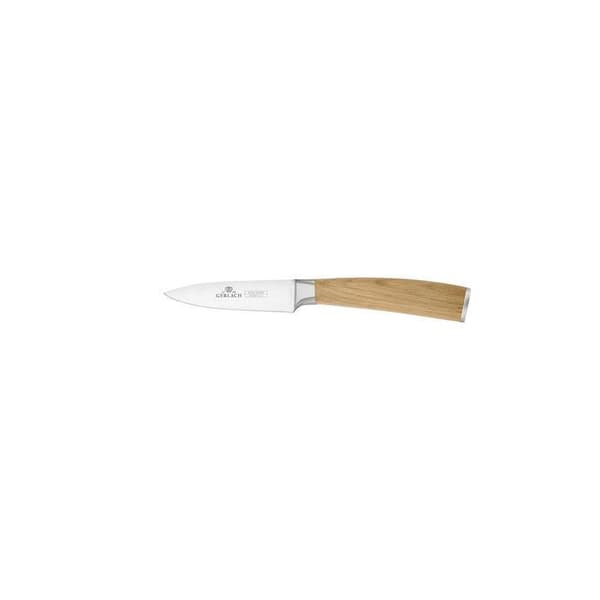 Knivsæt - GERLACH - Natur - Rustfrit Stål - Egetræsboks - 5 Stykker