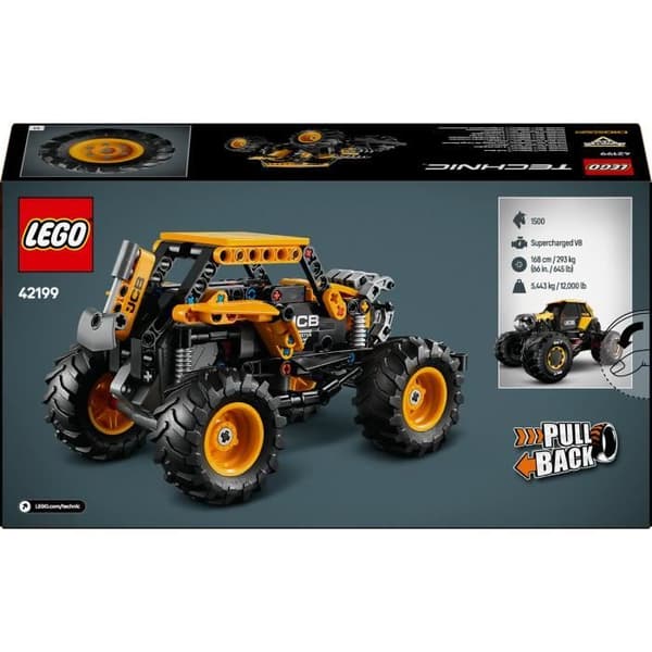 LEGO Technic 42199 Monster Jam DIGatron med backdrag - Lastbilsmodell