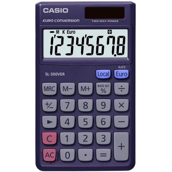 Casio SL300 Ver Lommeregner