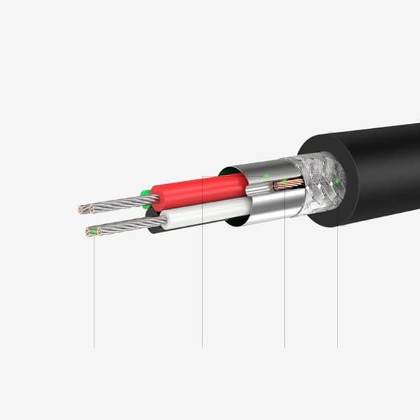 USB audioadapter til 3x Jack - Ugreen - 40964 - Sort - Volumenkontrol - OTG