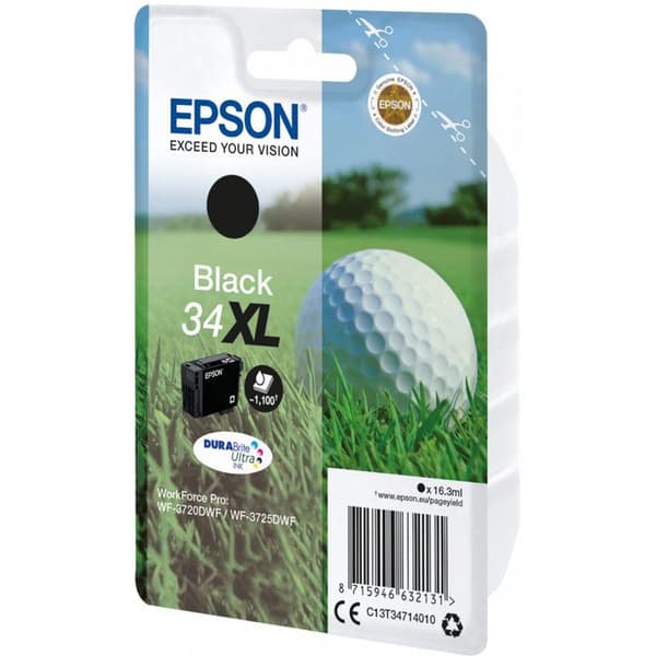 EPSON 34XL blækpatron - 16,3 ml - XL - Sort