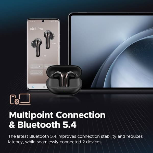 Soundpeats Air5 Pro Sort