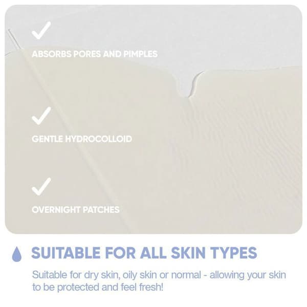 Patchs de Nez - BREAKOUTAID - 5 Patchs - Reducerer Porer - Glat Hud - Hydrocolloid