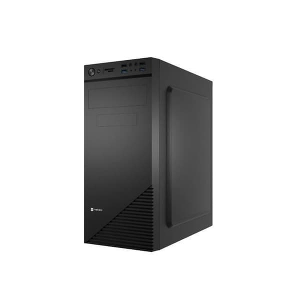PC-chassi - NATEC - Cabassu G2 - Midi Tower - USB 3.0 - Grå/Svart