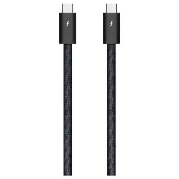 Apple Thunderbolt™ 5 Forbindelseskabel [1x Thunderbolt™ 5 - 1x Thunderbolt™ 5] 1 m sort
