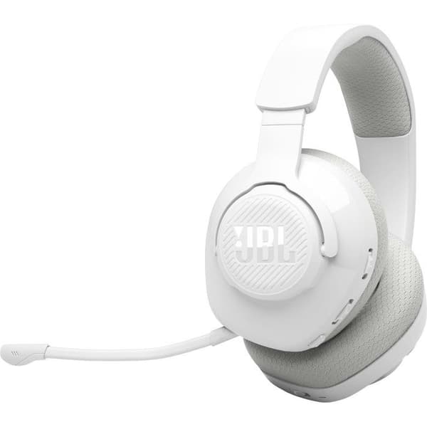 Trådlösa spelhörlurar - JBL - Quantum 360 - vit - Bluetooth - batteritid 22 h