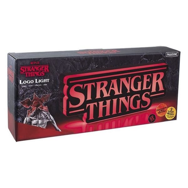 Belysning-Lampa - Stranger Things - Formad Logotyp