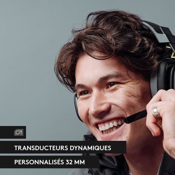 ASTRO A10 2nd Generation Wired Gaming Headset med Mic til PlayStation og PC - Sort