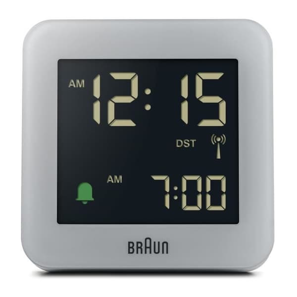 Braun Radio vækkeur styret BC09-GRÅ