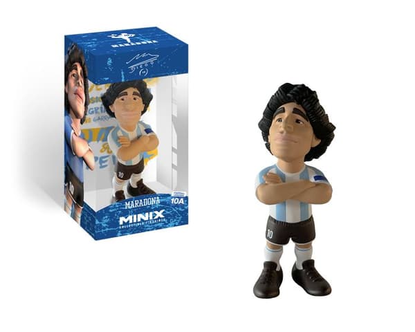 Figur Minix Maradona - Argentinsk - 12cm