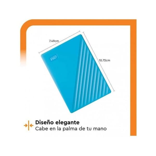 Wd My Passport™ 4TB extern hårddisk