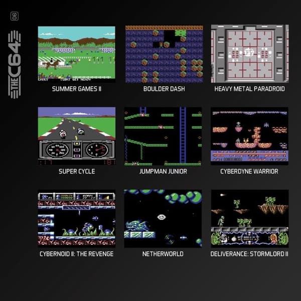 Blaze Evercade - The C64 Collection 3 - Karton nr. 06 "Hjemmecomputere"