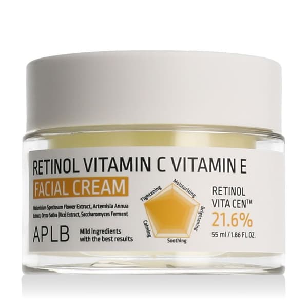 APLB Retinol Vitamin C Vitamin E Ansigtscreme 55 ml