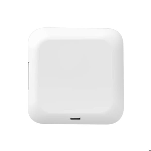 Zigbee 3.0 Temperatur- og Fugtighedssensor Kompatibel med Android og iOS Nedis Hvid