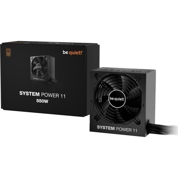 Strømforsyning PC - BE QUIET! - System Power 11 - 550 W - ATX 3.1 - 80 PLUS Bronze