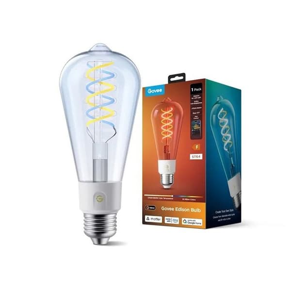 GOVEE SMART EDISON LAMPEPÆRE E27 ST64