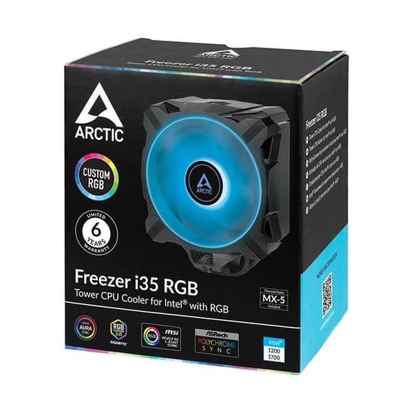 ARCTIC Freezer i35 RGB – CPU processor blæser til Intel socket